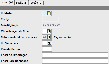 Nota de Exportação 15
